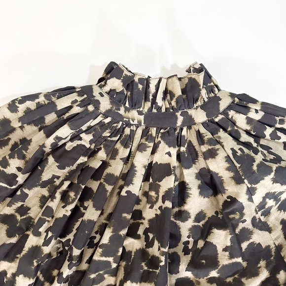 Current/Elliot Annabelle Blouse Animal Print - Size Medium - Picture 3 of 7